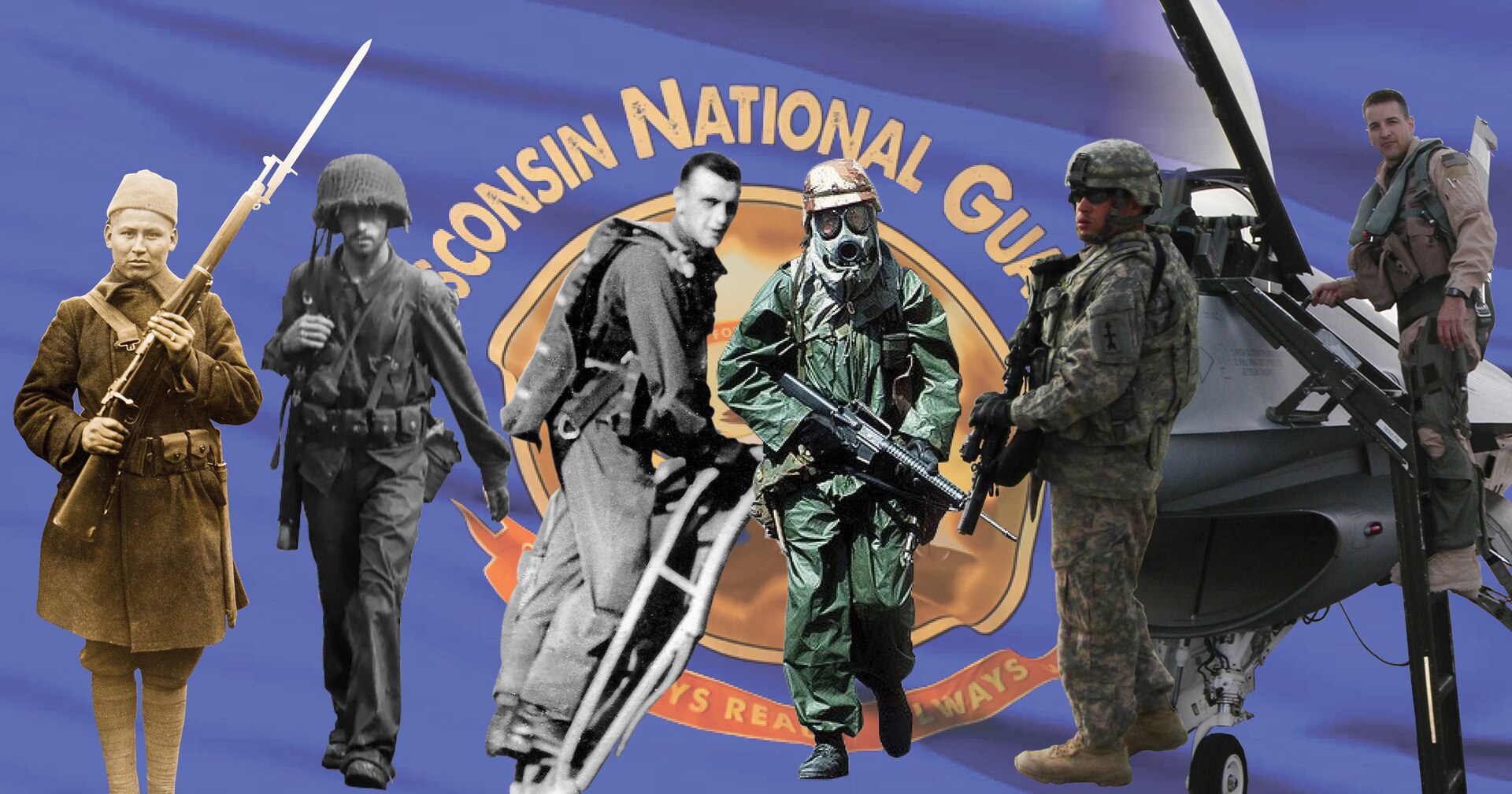 Wisconsin National Guard Soldiers and Airmen have a long history of contributing to the U.S. military.