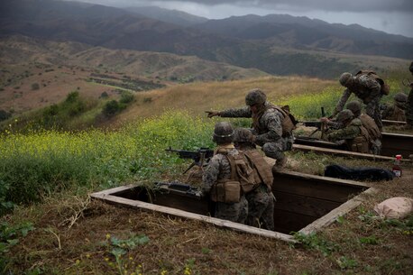 Photo of Marines at Training Exercise