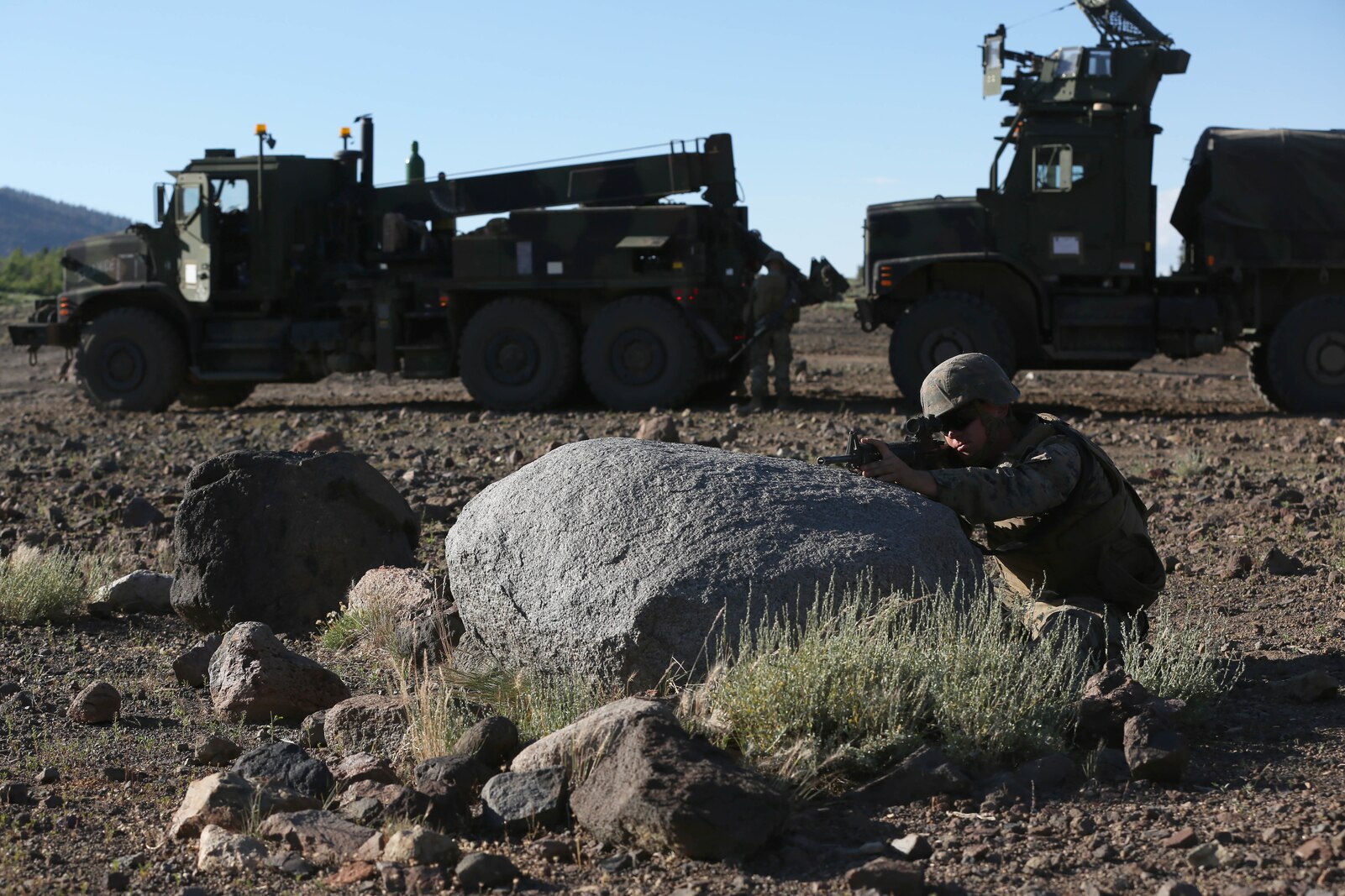 Photo of Marines at Training Exercise