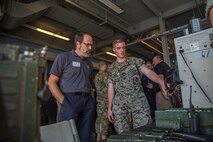 Marines participating in San Francisco Fleet Week