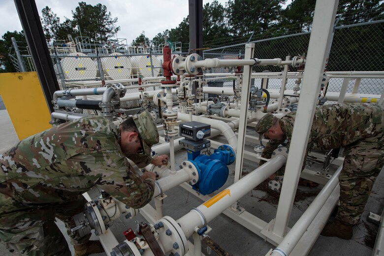 Fuels facilities maintains base service station > Moody Air Force Base