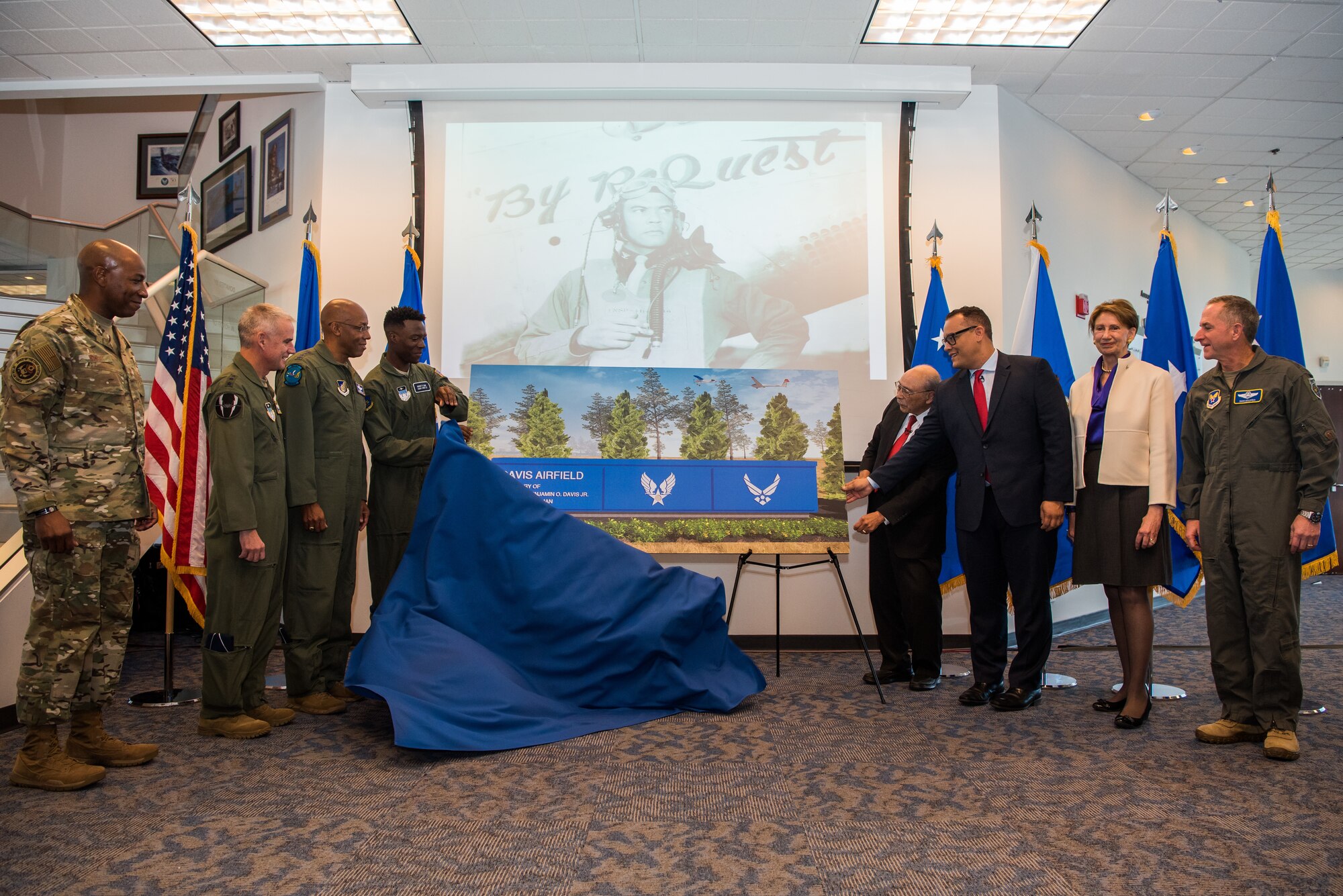 Airfield Naming Ceremony