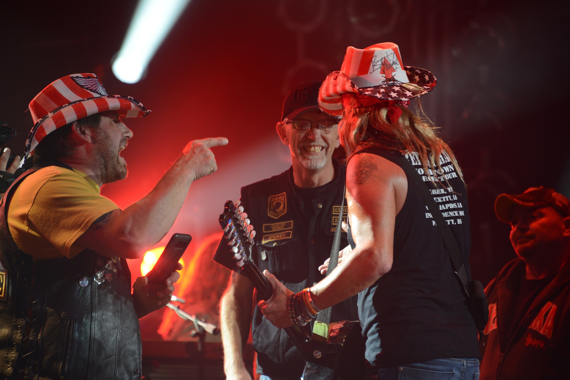 Bret Michaels' Hometown Heroes performance on November 8, 2019 in Sioux City, Iowa. The performance is part of Michaels five city tour taking place over the Veterans Day weekend.