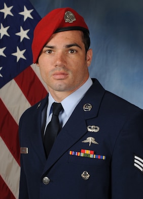 U.S. Air Force Staff Sgt. Cole Condiff, Special Tactics combat controller.