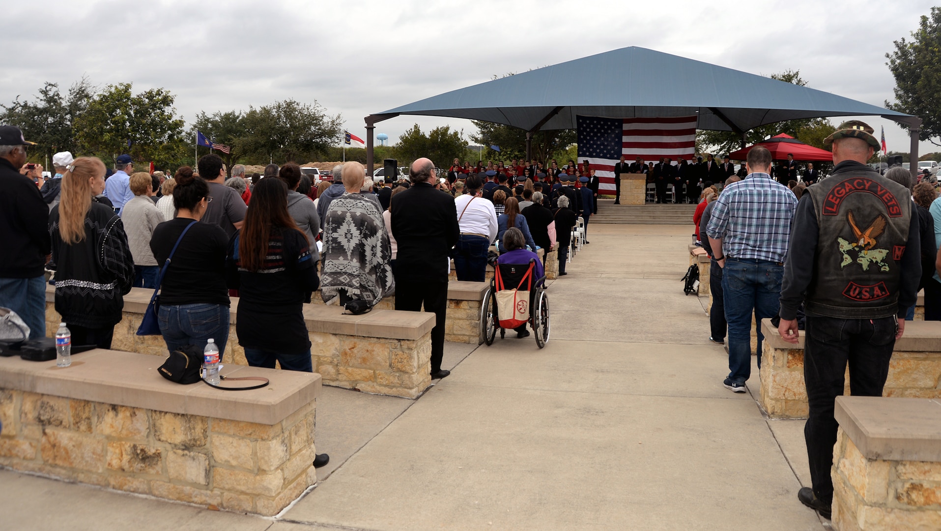 Hundreds of veterans, military members, family and patriots turned out for a celebration of America’s veterans at the Fort Sam Houston National Cemetery Veterans Day Ceremony Nov. 11.