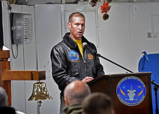 USS Mount Whitney (LLC 20) Exercise Trident Jupiter 2019