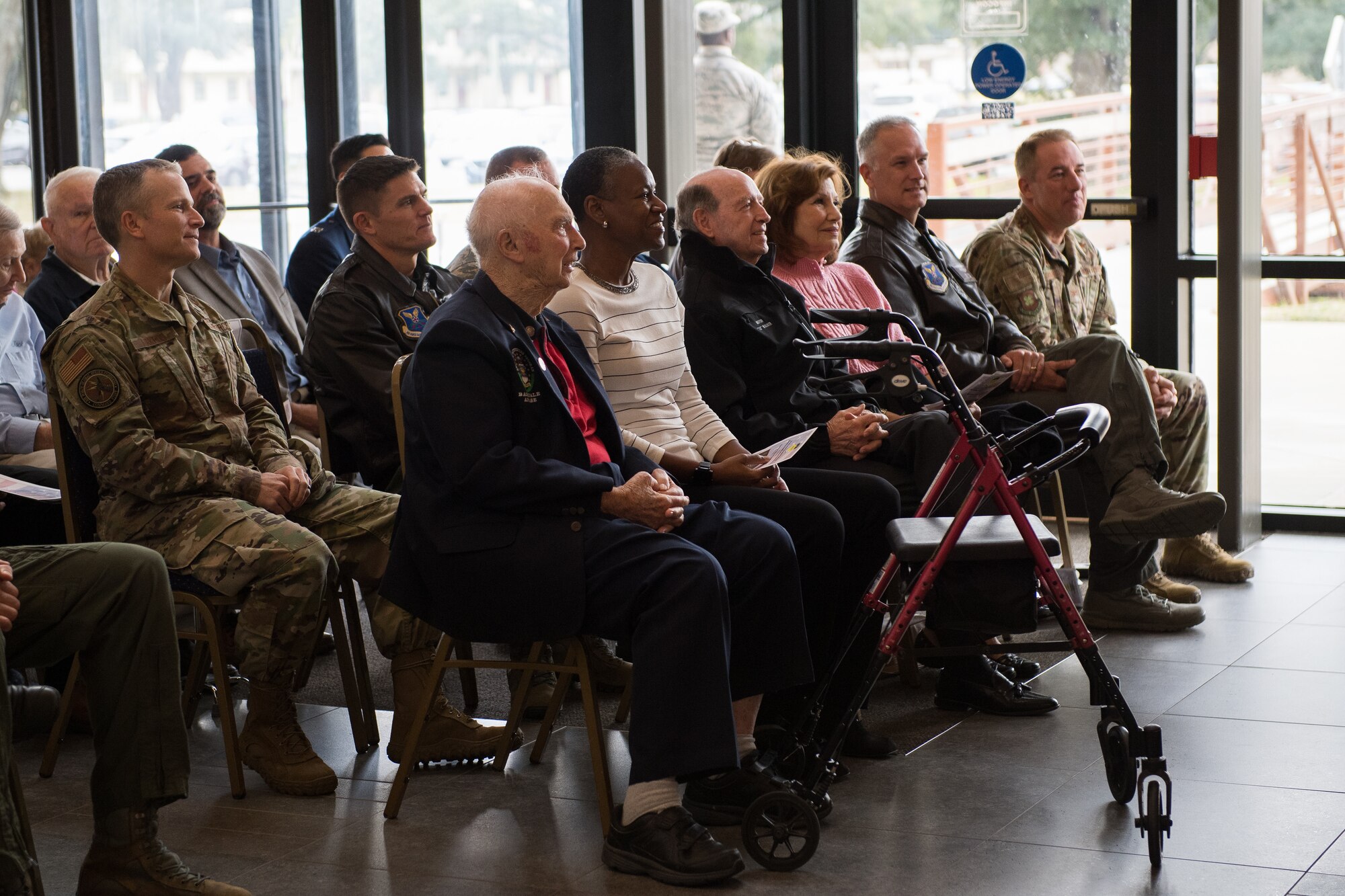 Col. dePyssler’s service commemorated with building dedication