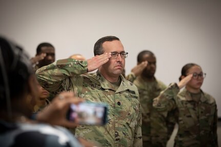 Signal Detachment Says Farewell During Deployment Ceremony