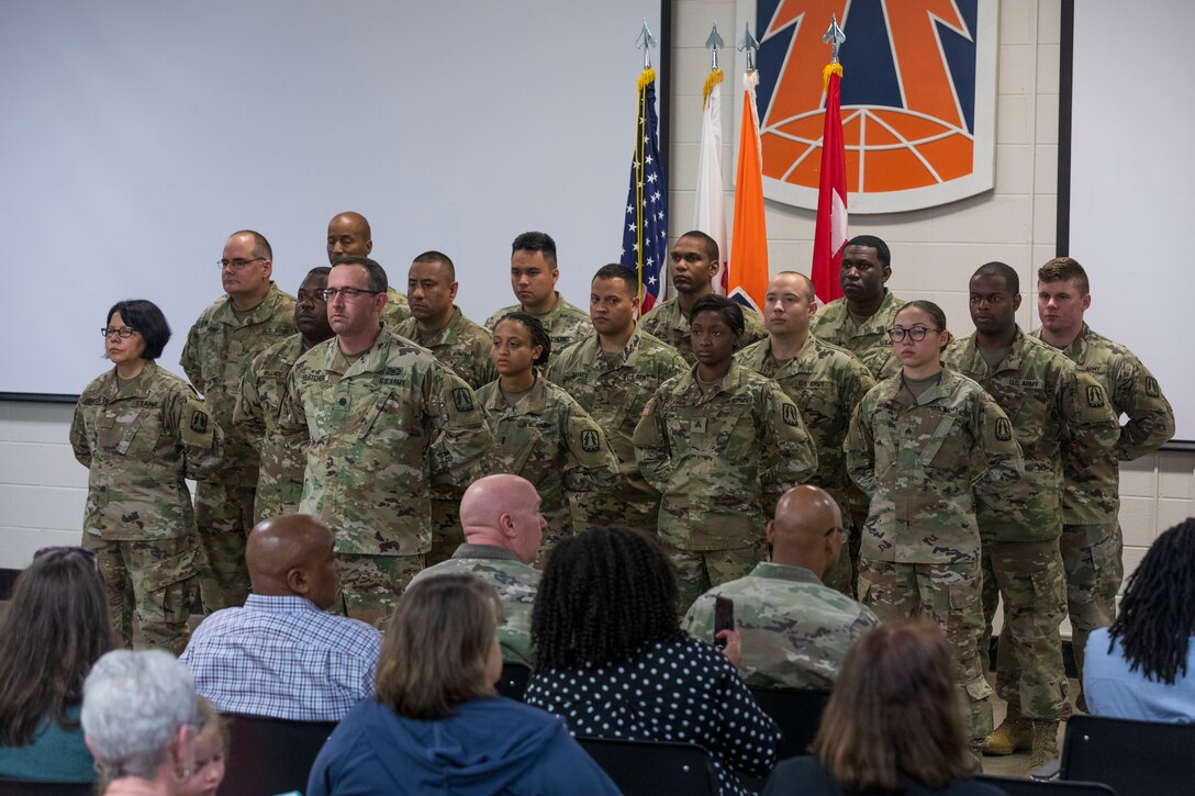 Signal Detachment Says Farewell During Deployment Ceremony