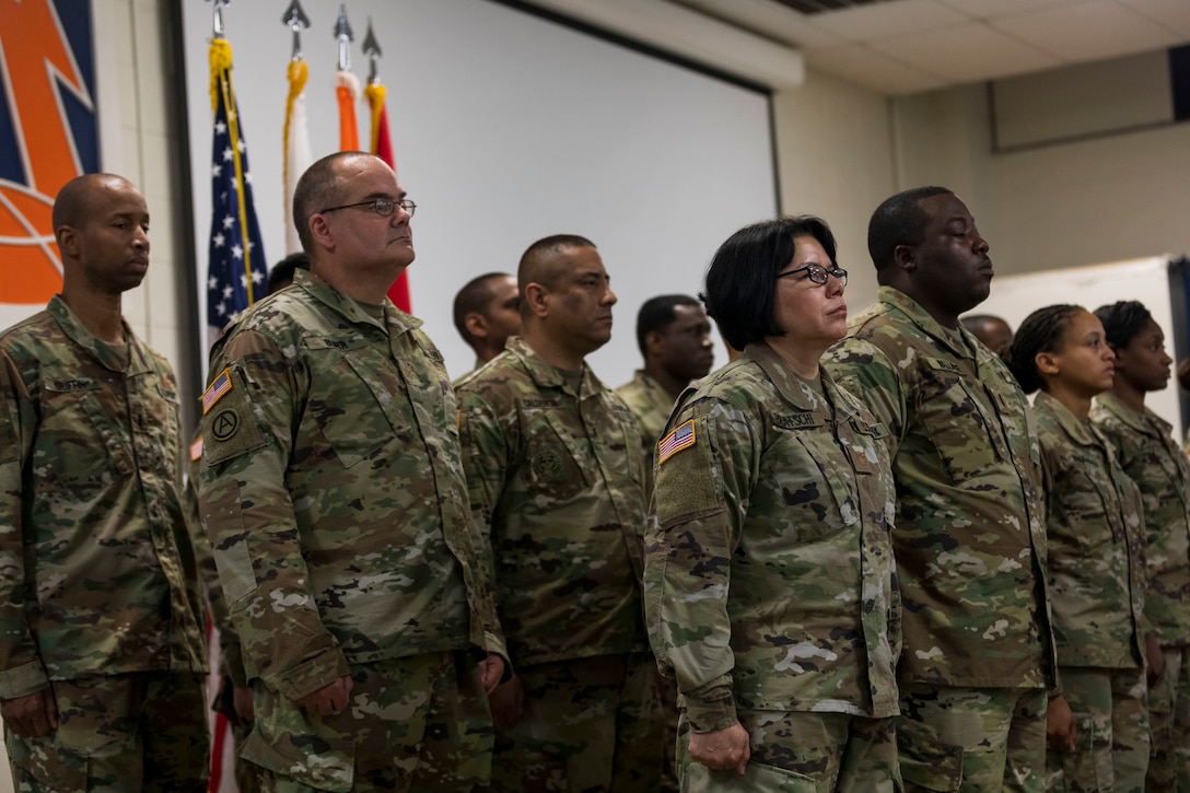 Signal Detachment Says Farewell During Deployment Ceremony