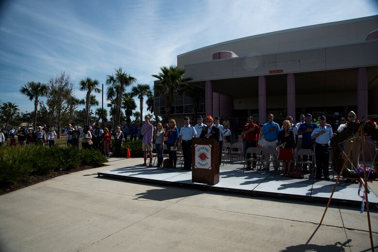 Celebrating veterans day at school