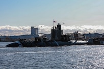 Norfolk Naval Shipyard (NNSY) successfully completed the conversion of USS La Jolla (SSN 701) into a Moored Training Ship Nov. 7.    
La Jolla is the first of two next-generation training ships converted at NNSY to become land-based platforms for training nuclear Sailors at the Nuclear Power Training Unit (NPTU) in Charleston, South Carolina.