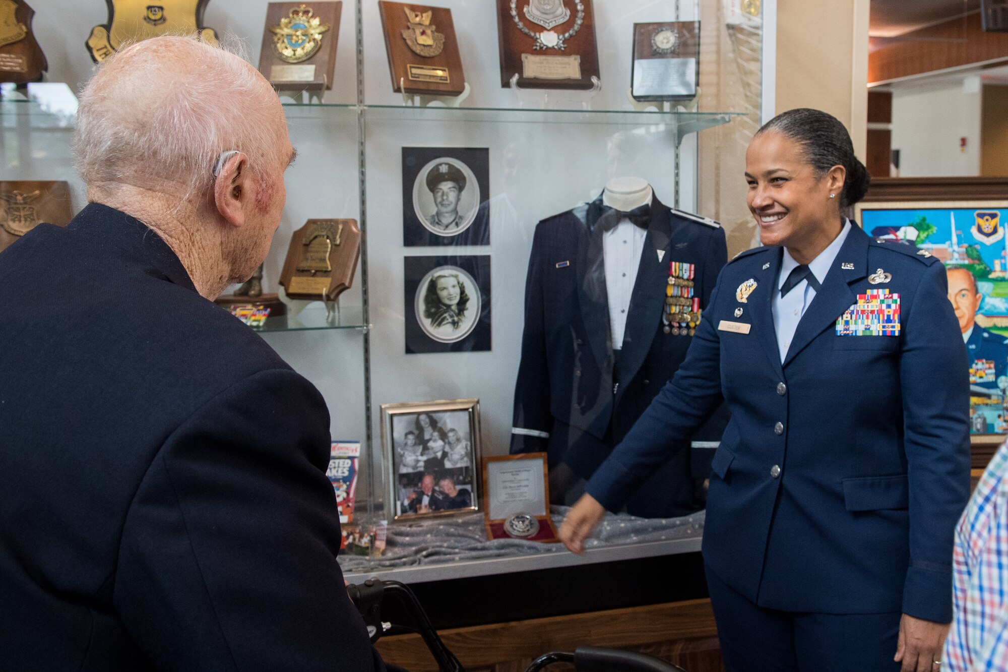 Col. dePyssler’s service commemorated with building dedication