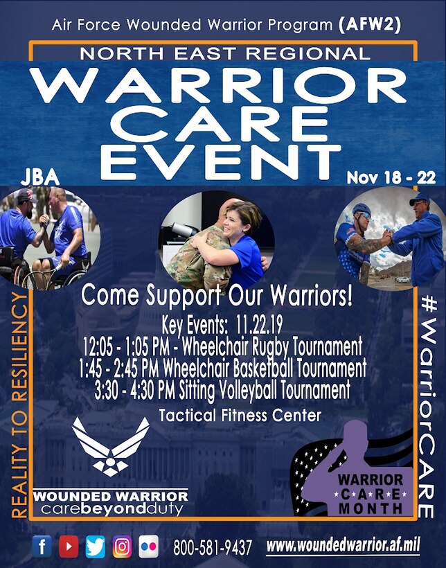 Wounded Warrior CARE event