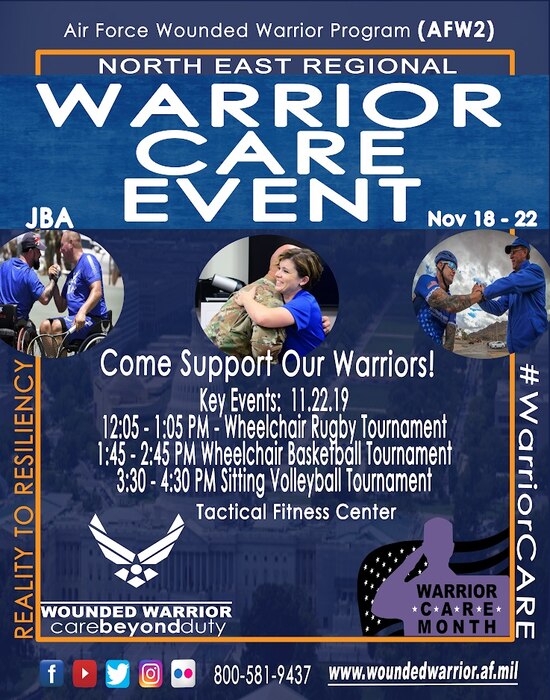 Wounded Warrior CARE event