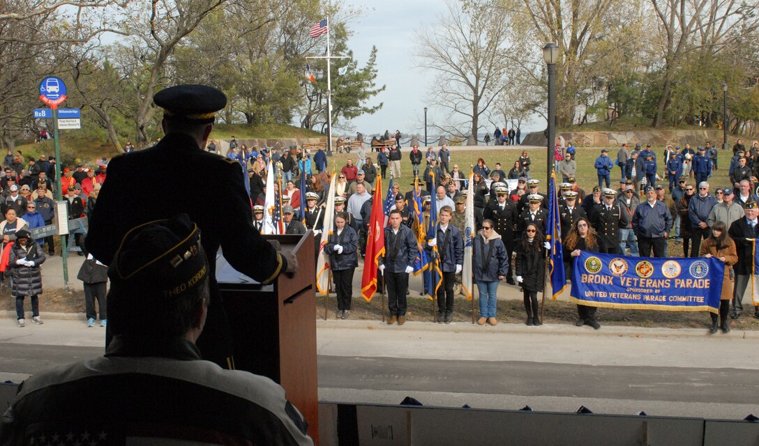 Army Reserve leader in lockstep with Bronx veterans