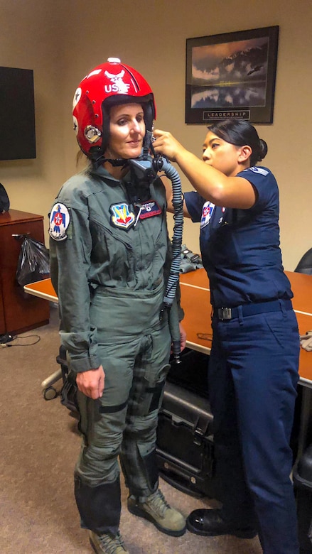 WFISD teacher Pepper flies with USAF Thunderbirds