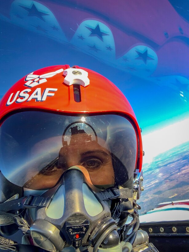 WFISD teacher Pepper flies with USAF Thunderbirds