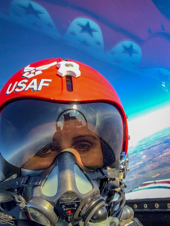 WFISD teacher Pepper flies with USAF Thunderbirds