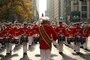 Marines with “The Commandant’s Own,” U.S. Marine Drum and Bugle Corps perform during the 2019 Veteran’s Day Parade in New York, New York, Nov. 11, 2019. The Veteran’s Day Parade is hosted annually to commemorate the service and sacrifice of service members and their families.