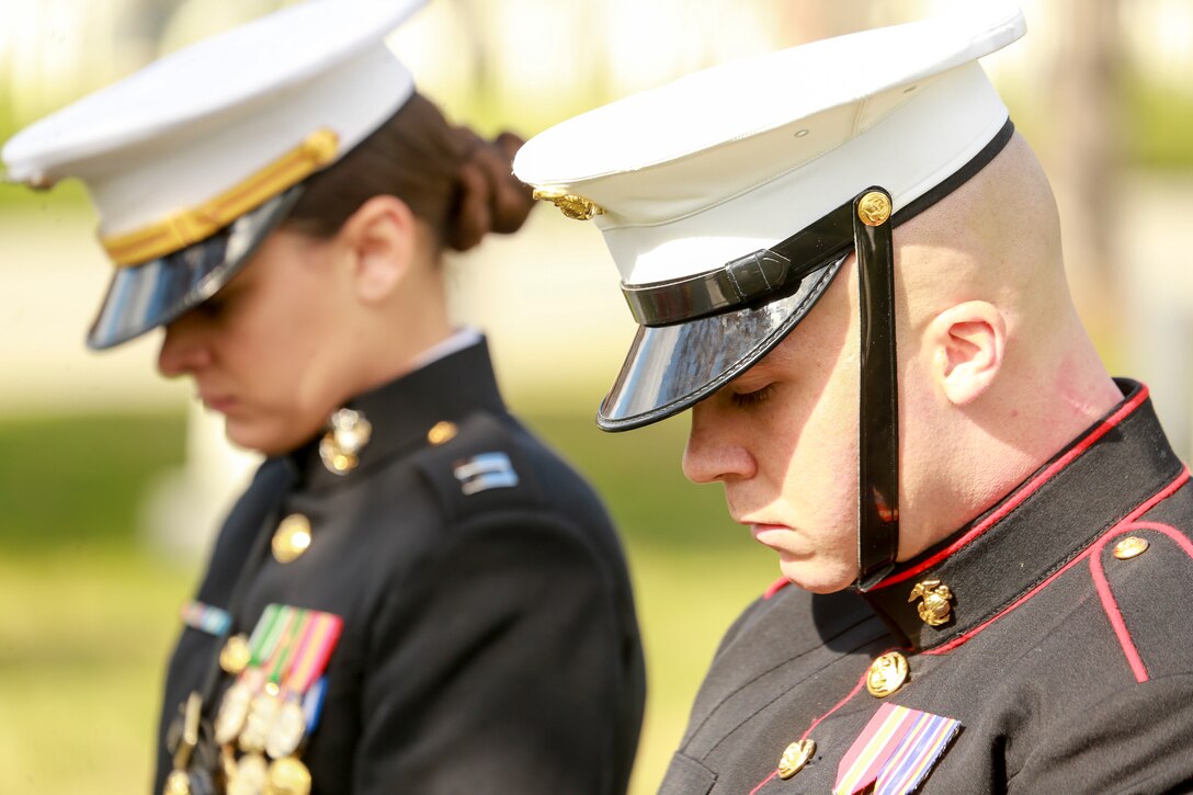 Small teams of Marines also visited several gravesites of former commandants of the Marine Corps to render honors to these Marines. These ceremonies are held to celebrate these Marines’ love and devotion to their Corps and Country, and to celebrate the Marine Corps birthday. (U.S. Marine Corps photo by Cpl. James Bourgeois)