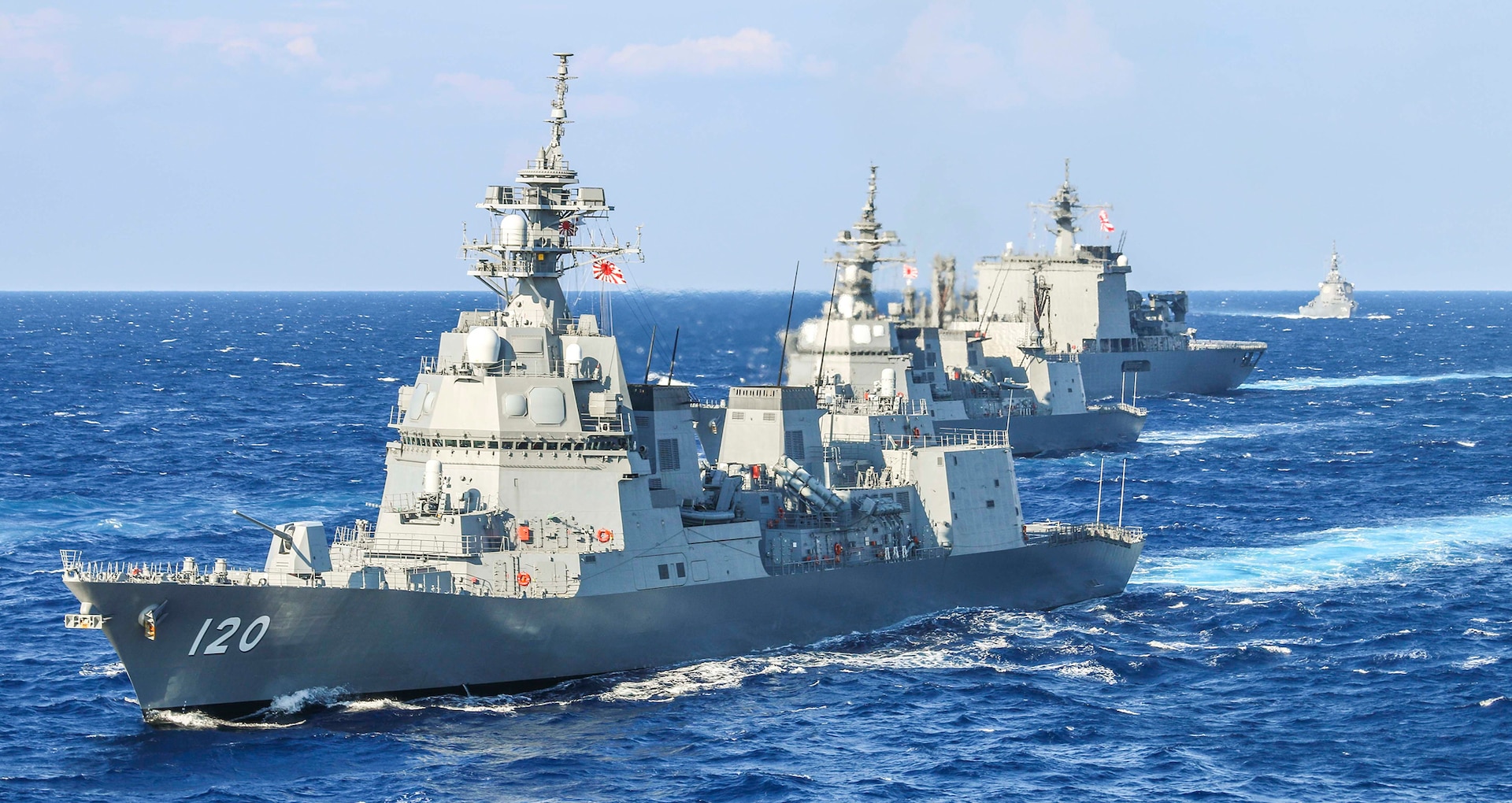 Japan Maritime Self-Defense Force, U.S. Navy Conduct Bilateral 'Annual Exercise' 2019