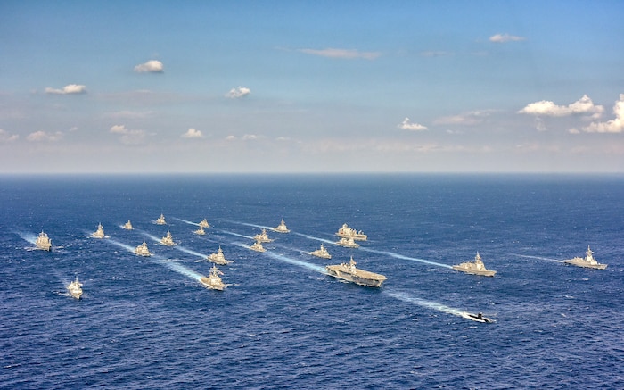 Japan Maritime Self-Defense Force, U.S. Navy Conduct Bilateral 'Annual Exercise' 2019
