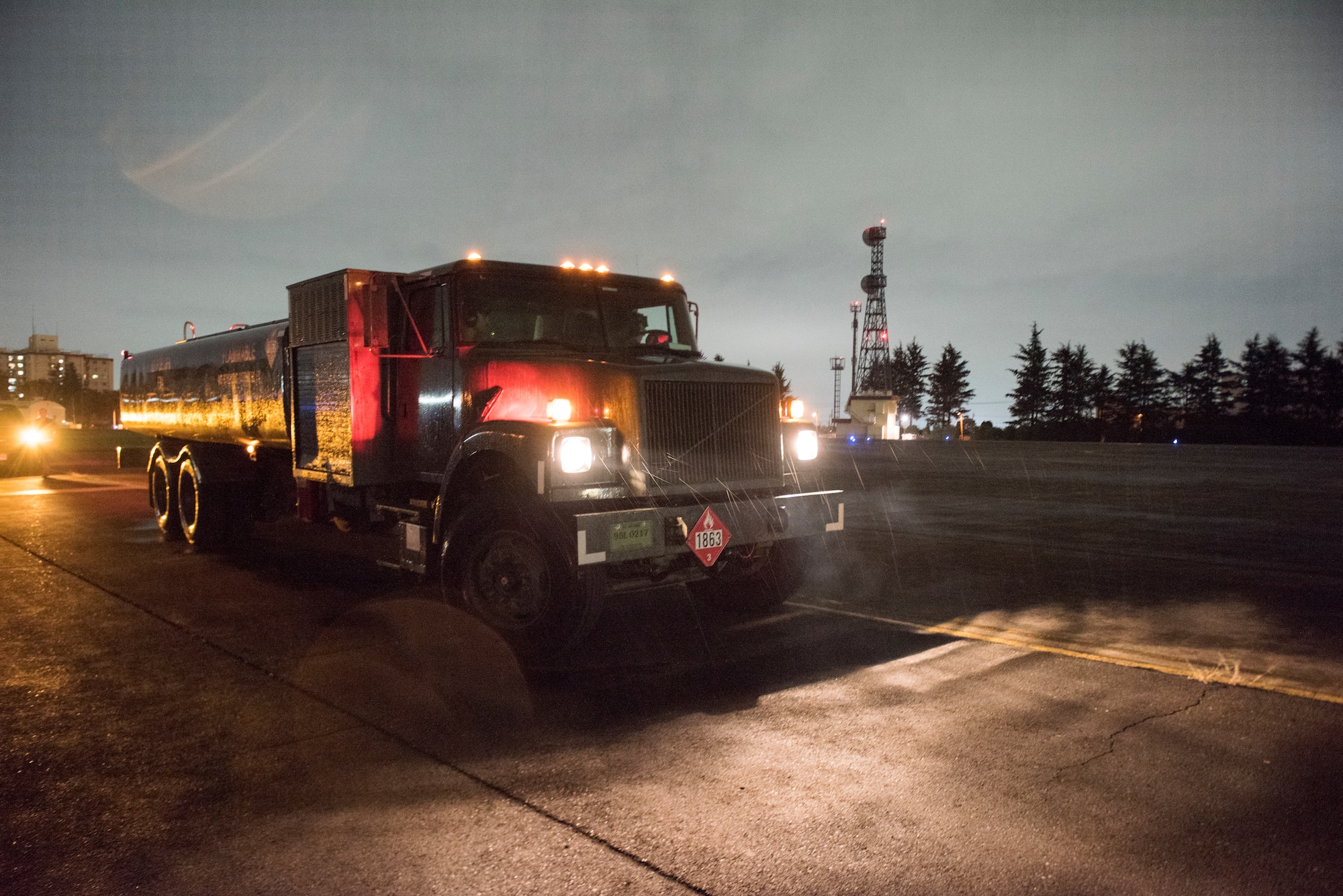 374th LRS POL Airmen practice Wet Wing Defuel