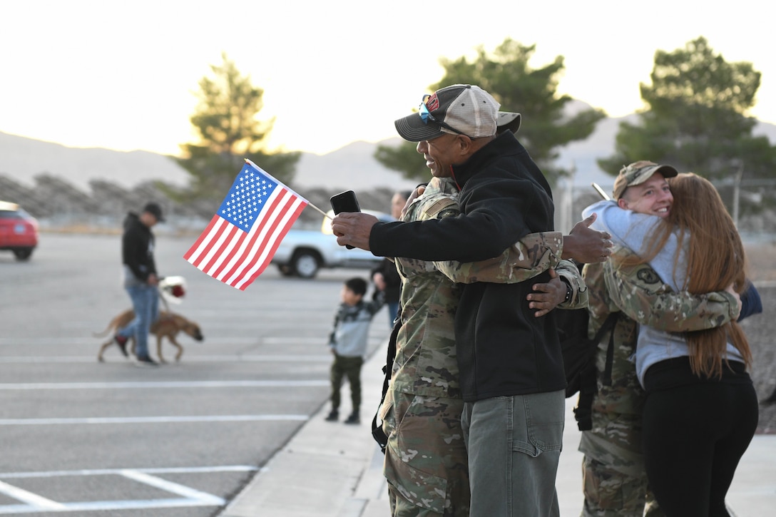 More than 35 defenders returned home following a six-month deployment to Southwest Asia.