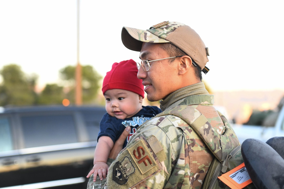 More than 35 defenders returned home following a six-month deployment to Southwest Asia.