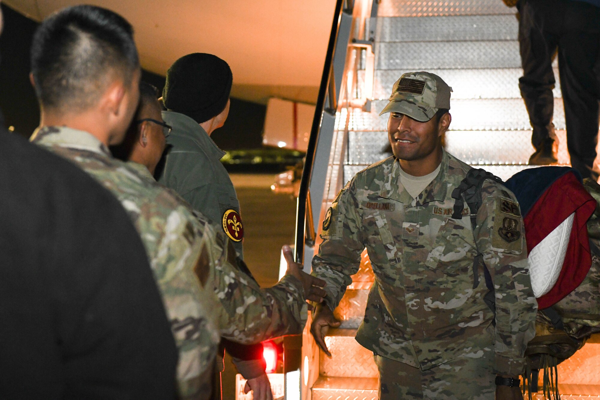 More than 35 defenders returned home following a six-month deployment to Southwest Asia.