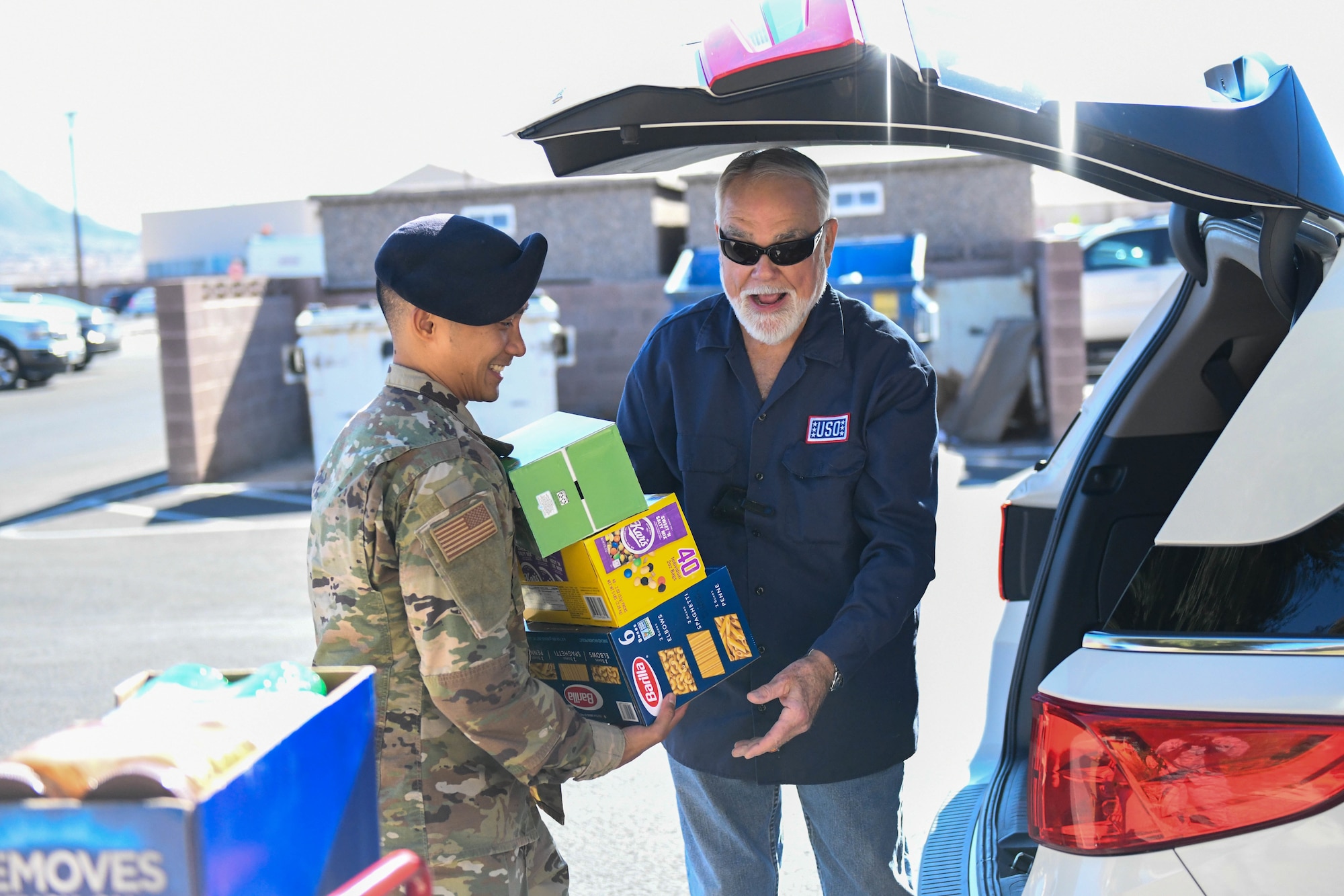 Created two years ago by the 926th Airman and Family Readiness Center, the food pantry serves to assist Reserve families with basic food items in times of need.