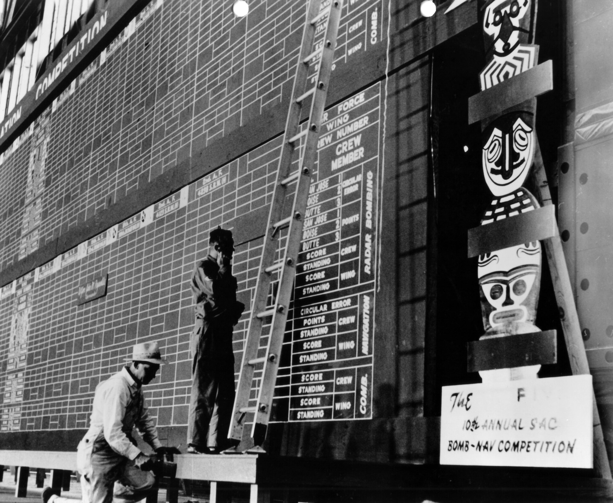 1958 Strategic Air Command Bombing and Navigation Competition at March Air Force Base, California. (U.S. Air Force photo)