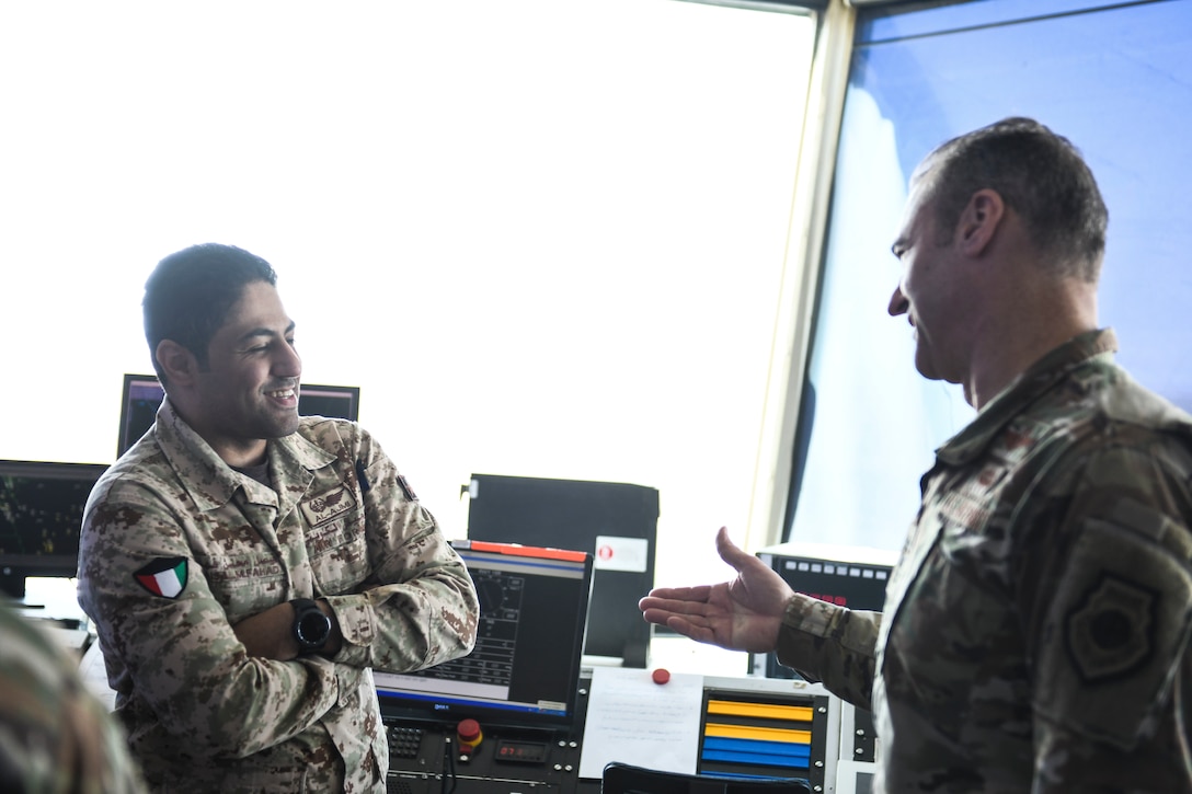 Lt. Gen. Guastella Goes Into Airmen’s Workplaces, Recognizes T