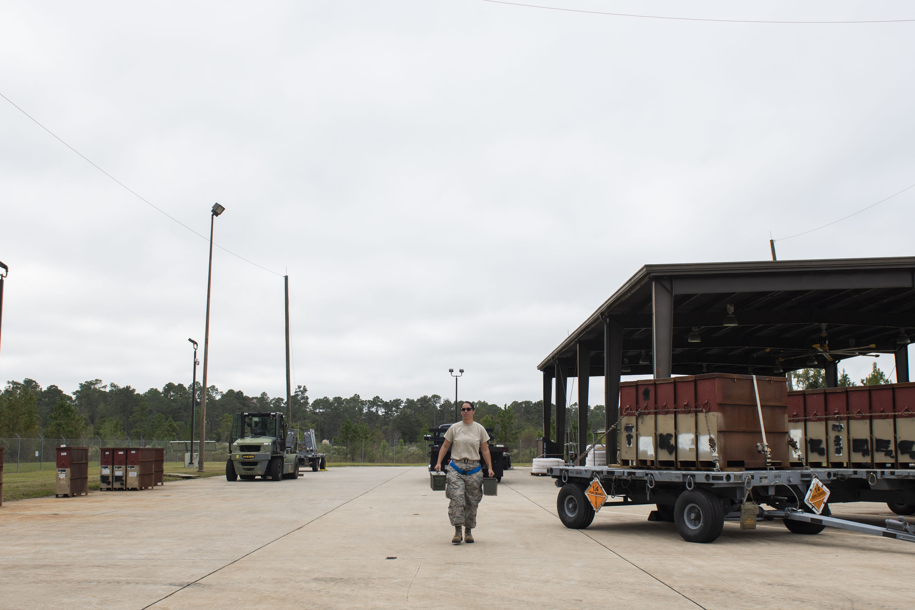 Ammo Material Division stores munitions > Moody Air Force Base