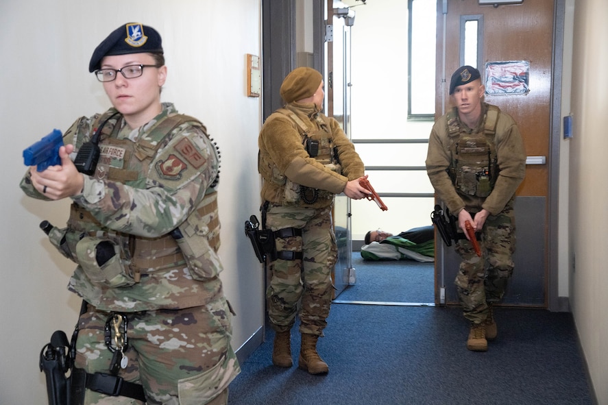 Hanscom conducts readiness exercise