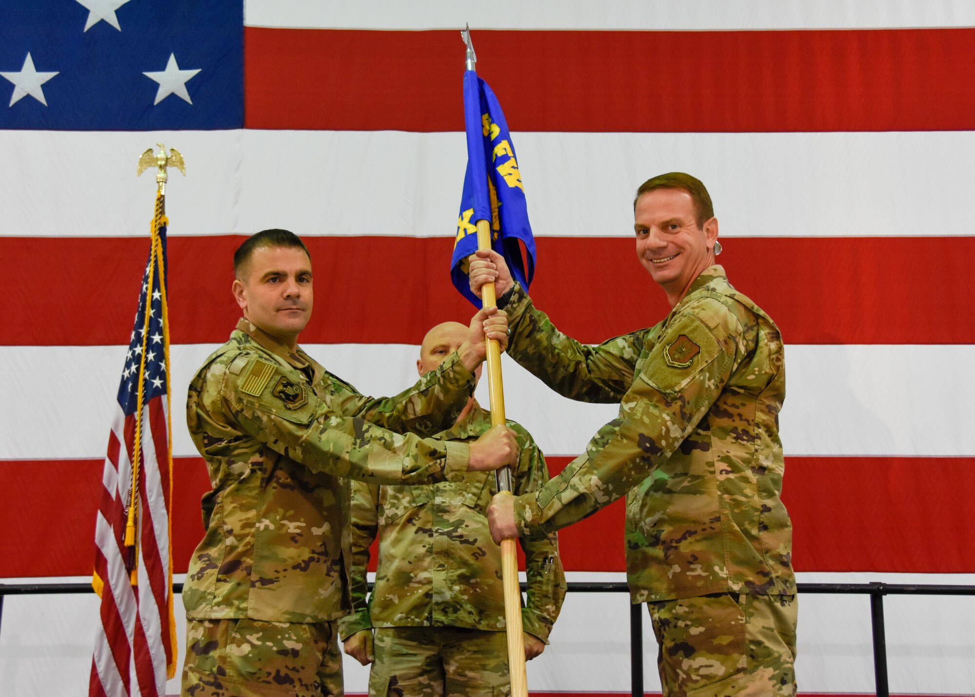 442d Aircraft Maintenance Squadron holds Assumption of Command ceremony