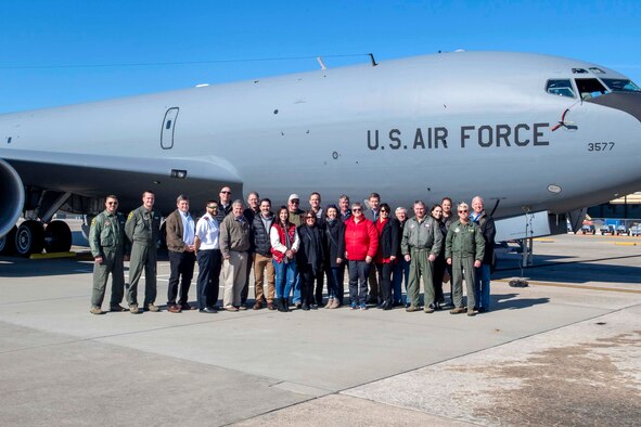 The 916th Air Refueling Wing hosts a civic leader flight.