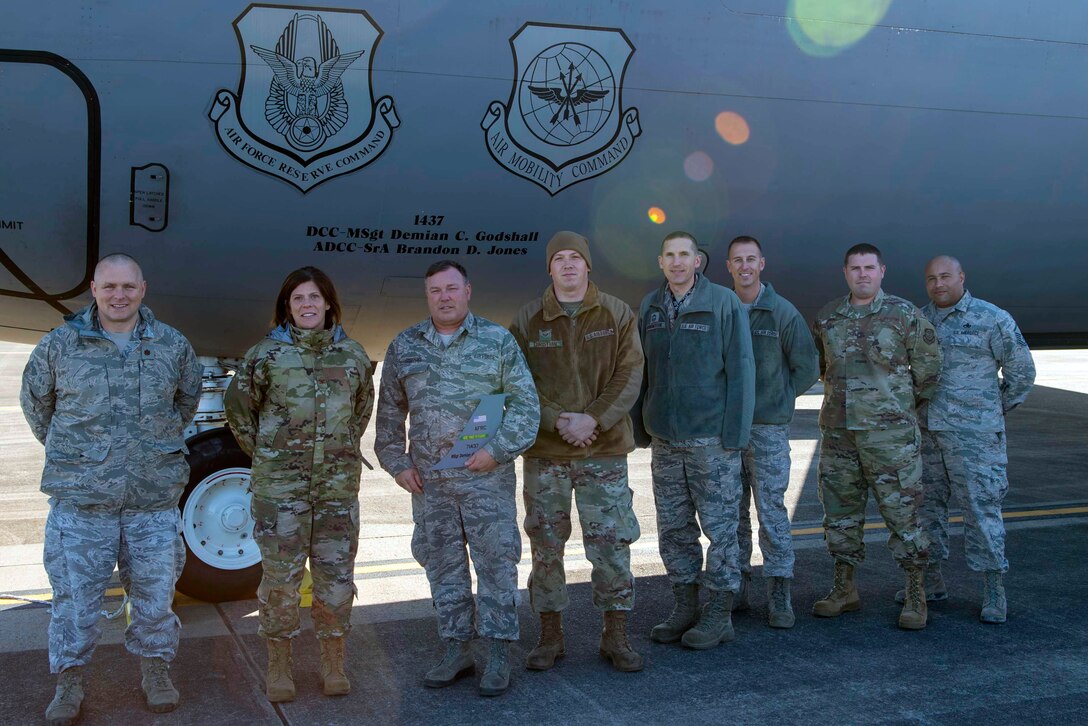 Today we transfer the oldest KC-135 in our inventory and the seventh oldest in the Air Force to the 92nd Air Refueling Wing.