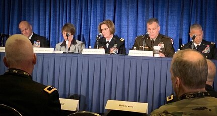 "We collaborate with joint, inter-agency, and international military partners to achieve protection in-depth, across the globe, within the approaches to the homeland, as well as inside the nation’s borders." Lt. Gen. Laura Richardson, U.S. Army North commanding general, speaking on Homeland Defense at the Association of the United States Army conference.