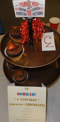 IMAGE: DAHGLREN, Va. (Nov. 8, 2019) – Cupcakes are pictured at a combat cupcake competition sponsored by the NSWCDD Strategic and Computing Systems Department (A) and the NSWCDD Weapons Control and Integration Department (H). Scientists, engineers, business, and support specialists from A and H voted for winners in the best tasting and best presentation cupcake categories. The A and H personnel also paid tribute to America’s living veterans – specifically to those veterans in attendance and throughout the command – with speeches and good news about opportunities for the command’s veterans, including a new initiative called the Veteran Integration Program.