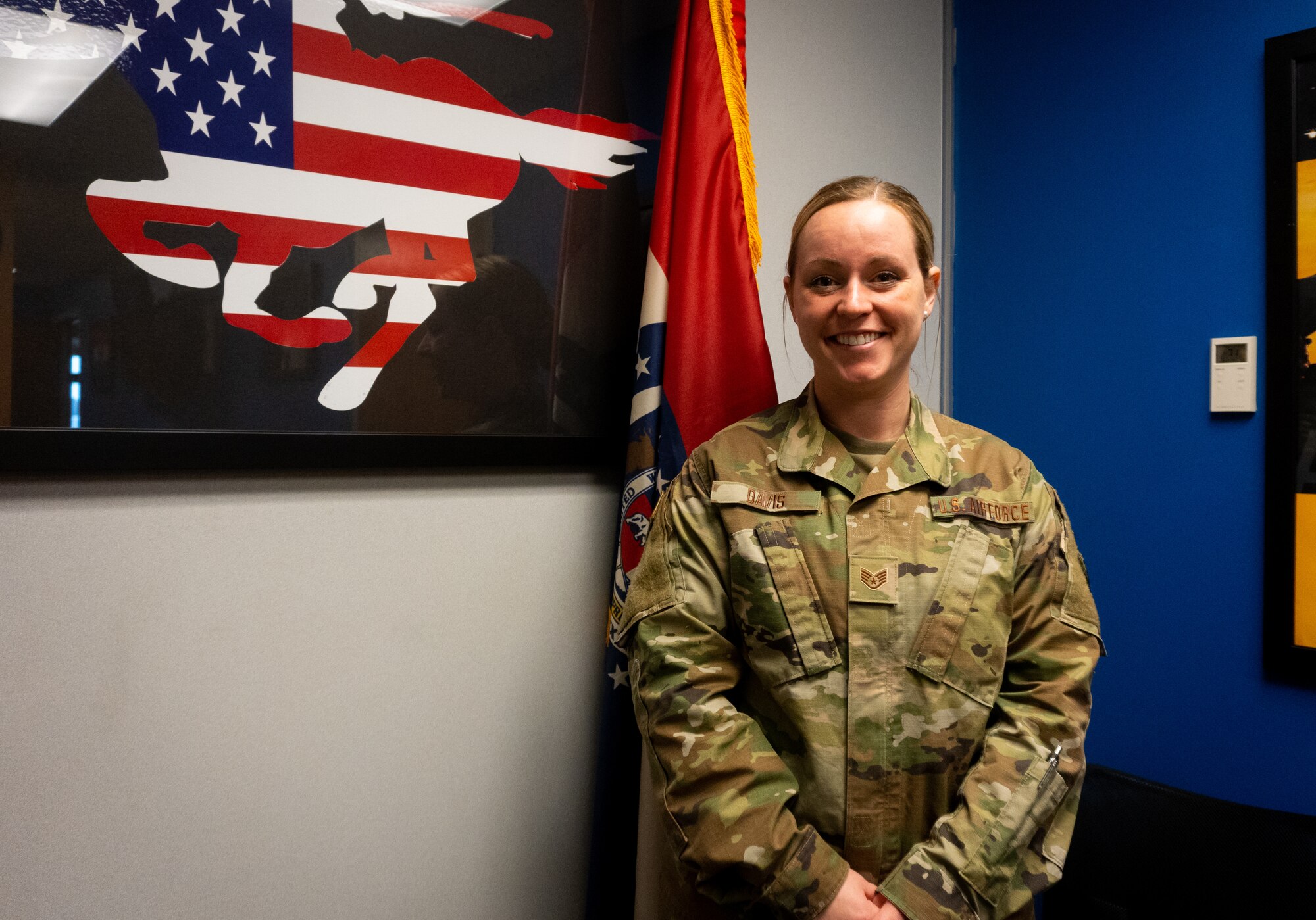 Krystaly Davis is the Top Missouri Air National Guard Recruiter