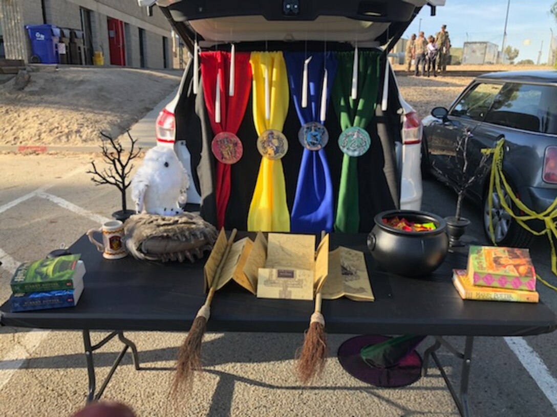 On 24 October 2019, The Marines of 9th Communication Battalion dressed up and decorated the tailgates of tactical and personally owned vehicles allowing Marines, Sailors, and their families to interact, trick-or-treat, and build camaraderie within the unit for Halloween.