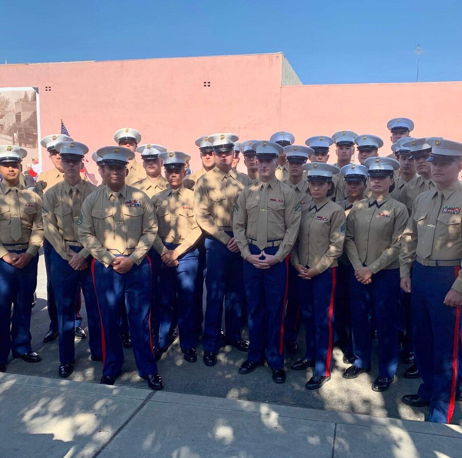 On 11 November 2019, the Marines of 9th Communication Battalion Volunteer to March at the Annual Fallbrook Veterans day Parade.