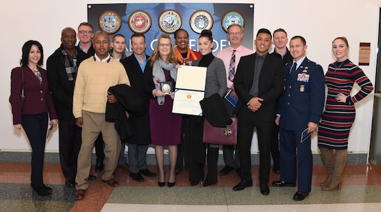 15th Annual David O. Cooke Public Administration Award and the 64th DoD Distinguished Civilian Service Award ceremony at the Pentagon Hall of Heroes