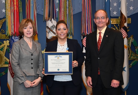 15th Annual David O. Cooke Public Administration Award and the 64th DoD Distinguished Civilian Service Award ceremony at the Pentagon Hall of Heroes