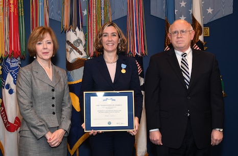 15th Annual David O. Cooke Public Administration Award and the 64th DoD Distinguished Civilian Service Award ceremony at the Pentagon Hall of Heroes