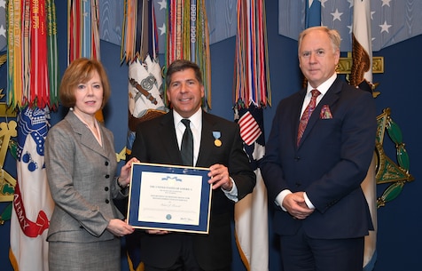 15th Annual David O. Cooke Public Administration Award and the 64th DoD Distinguished Civilian Service Award ceremony at the Pentagon Hall of Heroes