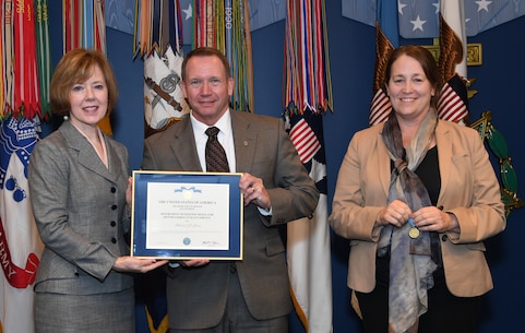 15th Annual David O. Cooke Public Administration Award and the 64th DoD Distinguished Civilian Service Award ceremony at the Pentagon Hall of Heroes