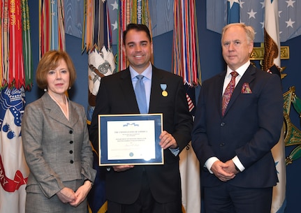 15th Annual David O. Cooke Public Administration Award and the 64th DoD Distinguished Civilian Service Award ceremony at the Pentagon Hall of Heroes